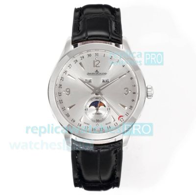 Swiss Replica Jaeger-LeCoultre Master Calendar 39mm Silver Dial Men's Watch 
